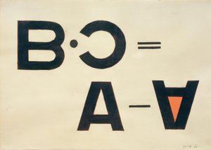 Senza titolo (Collage tipografico) da Laszlo Moholy Nagy