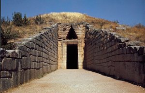 Ingresso della tomba di Agamennone chiamata “Tesoro di Atreo”: sito dell