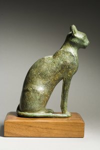 Gatto, Periodo Tardo, 664-332 a.C. da Late Period Egyptian