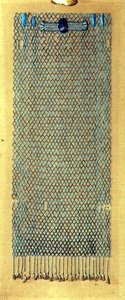 Rete funeraria di perline, dopo il 600 a.C. da Late Period Egyptian