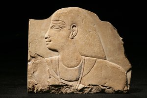 Mentu-em-hat, fine 25ª Dinastia-inizio 26ª Dinastia, c.660-650 a.C. (calcare)
