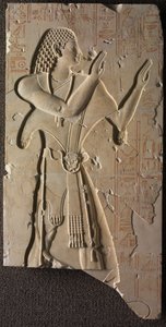 Mentuemhat in abito ecclesiastico, c.667-647 a.C. da Late Period Egyptian