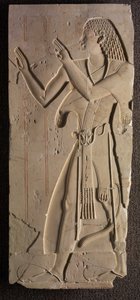 Mentuemhat in abito ecclesiastico, c.667-647 a.C. da Late Period Egyptian