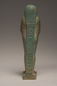 Figura di Shabti per Padineith da Late Period Egyptian