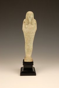 Shabti di Imhotep, 380-342 a.C. da Late Period Egyptian