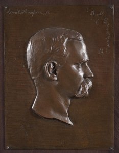 Rilievo del ritratto del Dr. Stimson da Launt Thompson
