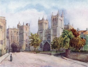 Cattedrale di Bristol, facciata ovest da Laura Annie Happerfield