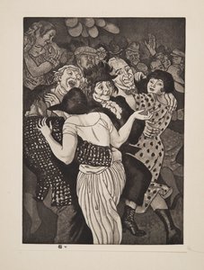 Una vacanza, pub. 1925 da Laura Knight