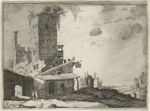 Osteria presso una cappella da Laurens Barata