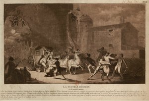 La fuga a Varennes, 1791 da Laurent Guyot