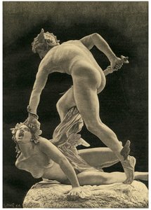 Perseo e la Gorgone, 1872 da Laurent Honore Marqueste