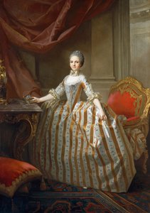 Maria Luisa di Parma, 1751-1819, poi regina di Spagna da Laurent Pecheux