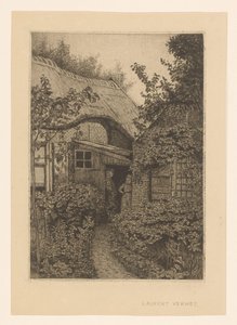 Casa con uomo e donna da Laurent Verwey van Udenhout