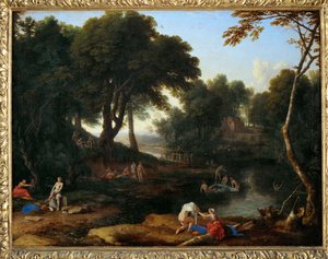 Paysage aux baigneuses - paesaggio con bagnanti ...