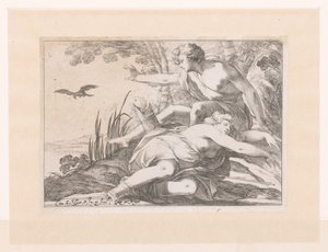 Apollo e Coronis da Laurent de La Hire