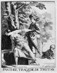 Araspe dichiara la sua passione a Panthee - Panthee, tragedia di François l