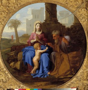 Vergine e Bambino con San Giuseppe da Laurent de la Hyre