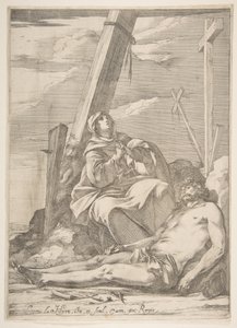 Cristo e la Vergine ai piedi della croce da Laurent de la Hyre