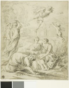 Studio per Mercurio e Herse da Laurent de la Hyre