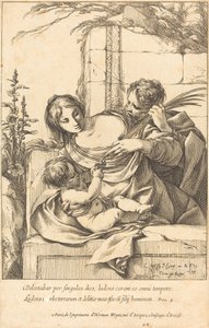 La Sacra Famiglia da Laurent de la Hyre