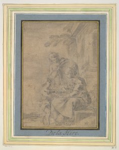 La Sacra Famiglia da Laurent de la Hyre