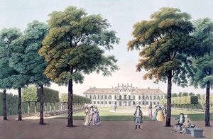 Veduta del Castello del Piacere a Hetzendorf, Vienna, 1790s