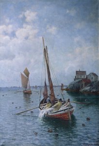 Pesca delle aringhe da Lauritz Haaland