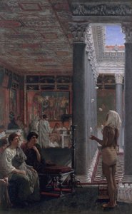 Un giocoliere da Lawrence Alma-Tadema
