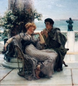 Corteggiamento (La Proposta) da Lawrence Alma Tadema