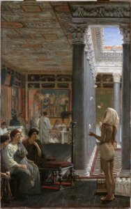 Un giullare da Lawrence Alma-Tadema