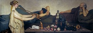 Scena pompeiana o La siesta da Lawrence Alma Tadema