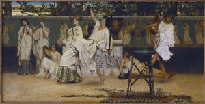 Baccanale da Lawrence Alma Tadema