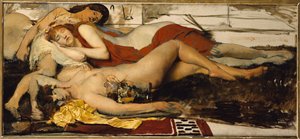 Menadi Esauste da Lawrence Alma Tadema
