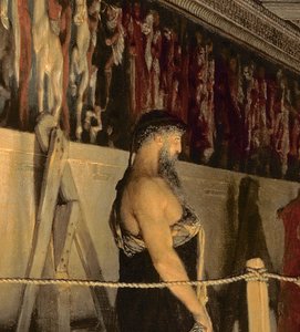 Fidia e il fregio del Partenone, Atene, 1868