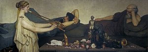 Scena Pompeiana o La Siesta da Lawrence Alma Tadema