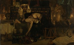 La Morte del Primogenito del Faraone da Lawrence Alma Tadema