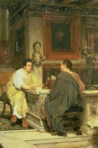 La conversazione da Lawrence Alma Tadema