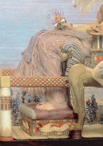Il ritrovamento di Mosè da parte della figlia del Faraone da Lawrence Alma Tadema