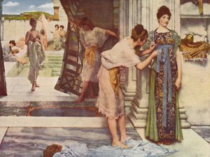 Il Frigidarium, 1890 da Lawrence Alma Tadema