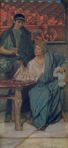 I Degustatori di Vino Romani da Lawrence Alma Tadema