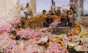 Le rose di Eliogabalo da Lawrence Alma Tadema