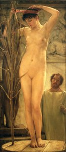 Il modello dello scultore, 1877 da Lawrence Alma Tadema