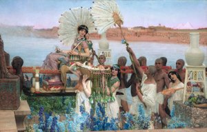 Il ritrovamento di Mosè da Lawrence Alma Tadema