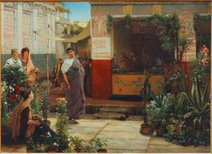 Il mercato dei fiori da Lawrence Alma Tadema