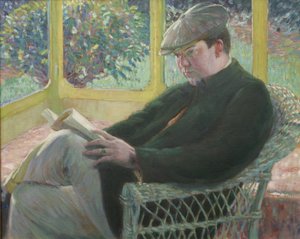 Frederick Carl Frieseke (olio su tela) da Lawton Parker