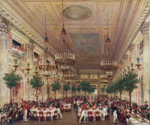 Banchetto dato alle Tuileries per il matrimonio di Leopoldo I con la Principessa Luisa Maria d