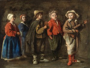 Antoine Le Nain - I giovani musicisti, 1640 ca.