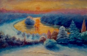 Natale, La Vista da Richmond Hill da Lee Campbell