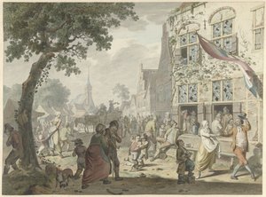 Festa del villaggio da Leendert Overbeek