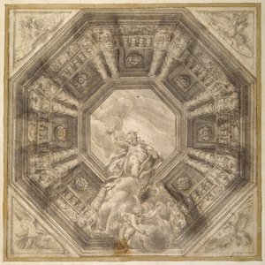 Studio per la decorazione di un soffitto